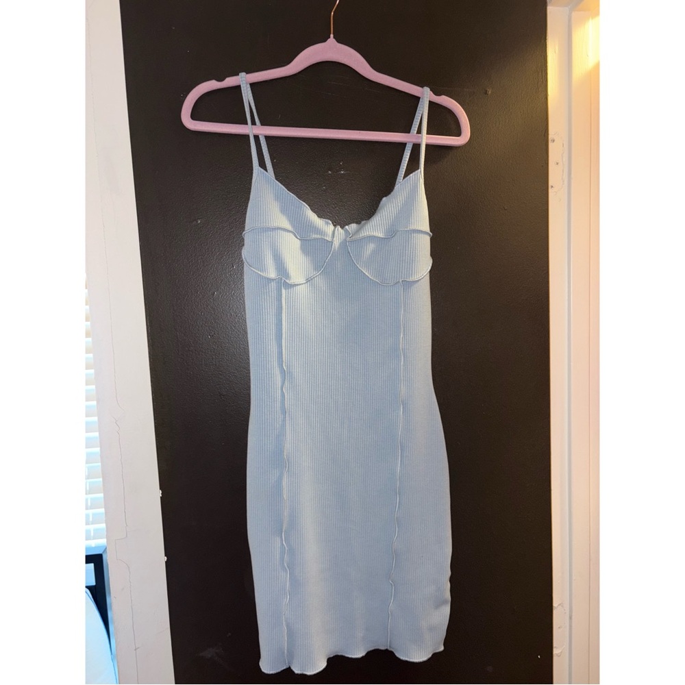 Blue Mini Dress